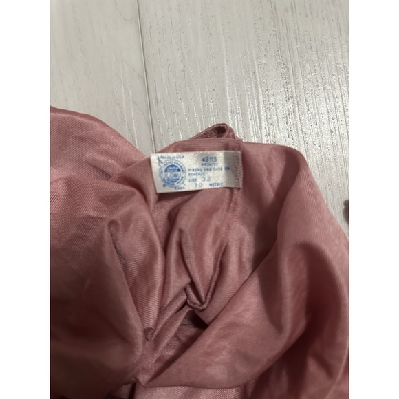 Vintage ILGWU Nylon Teddy Sz 32 - Mauve Pink - Sheer - Picture 6 of 7
